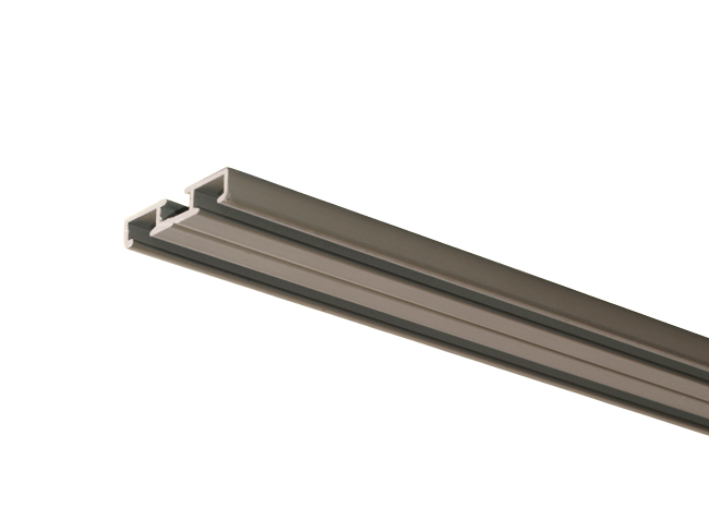 Gardinenschiene Modell 200 2 läufig 35 x 7 mm Gardinenschiene Modell 200 2 läufig 35 x 7 mm