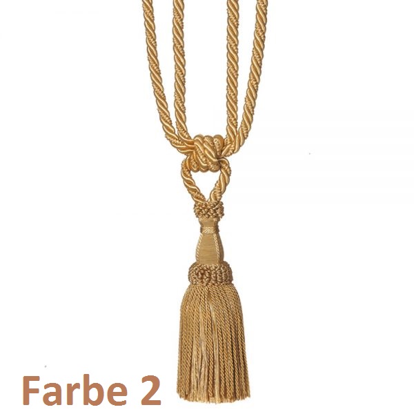 Vorhang Raffhalter mit einer großen Quaste Gildon