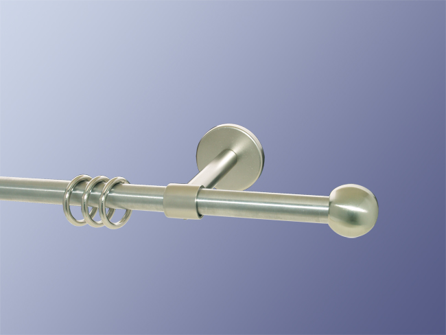 Gardinenstange Nickel geb. 16 mm Orionis