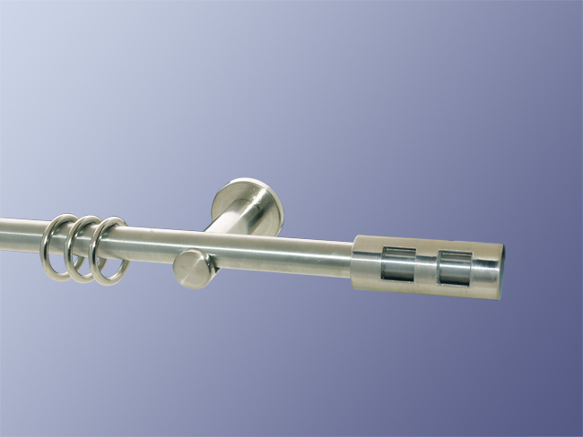 1891_0 Gardinenstange Nickel geb. 16 mm Pegasi