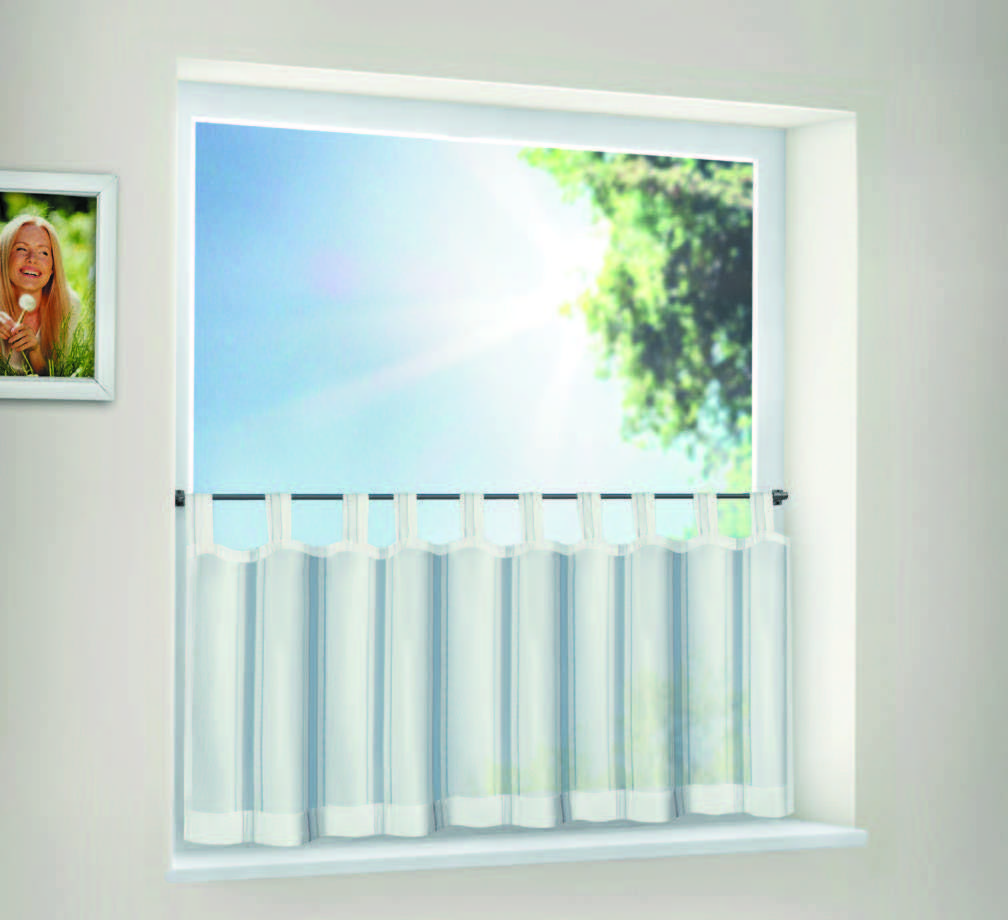 Bistro gestreift 150cm breit x 50cm hoch