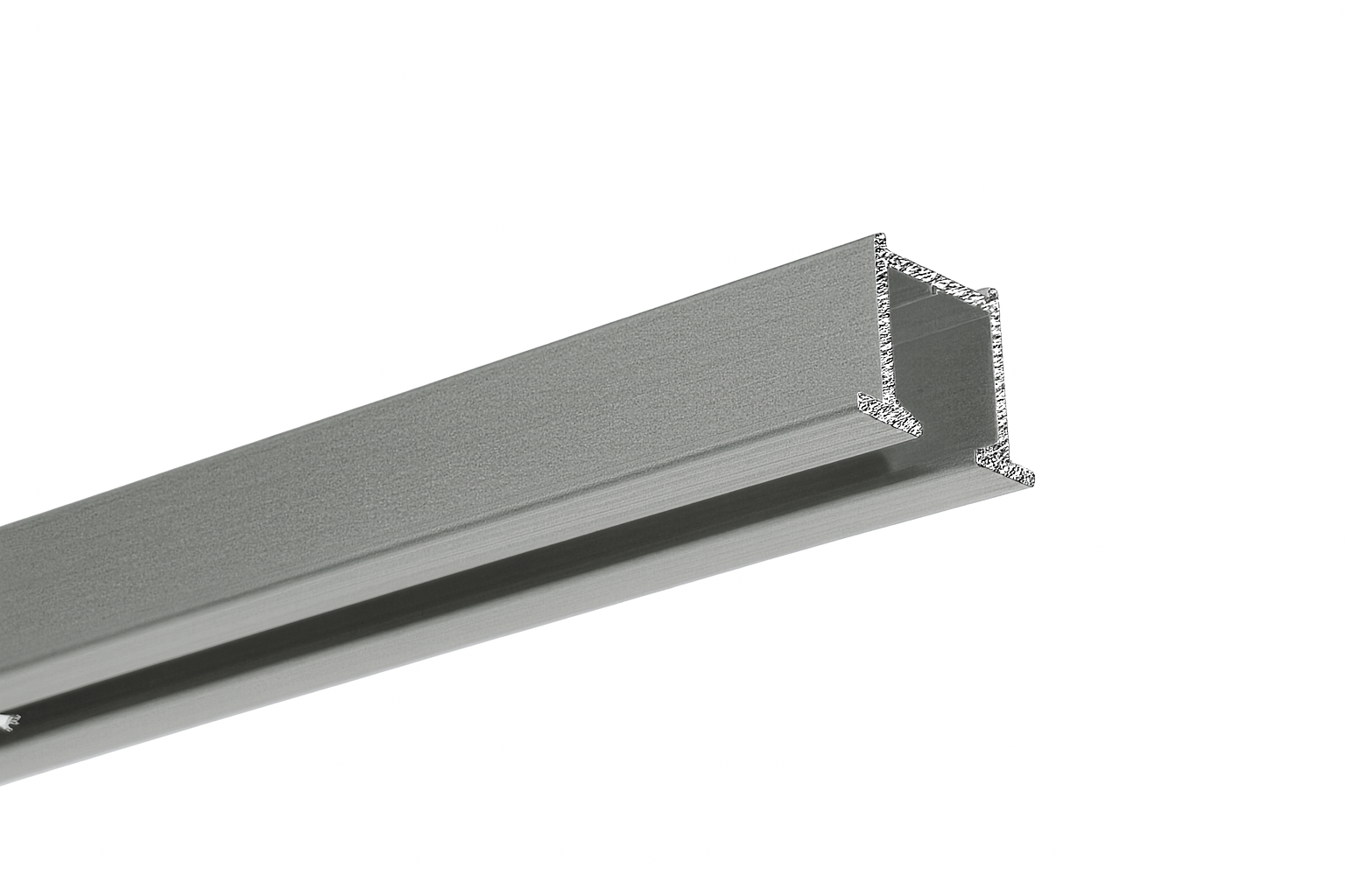 Einputzschiene1 lfg Aluminium weiß oder silber Modell 100 Einputzschiene1 lfg Aluminium weiß oder silber Modell 100