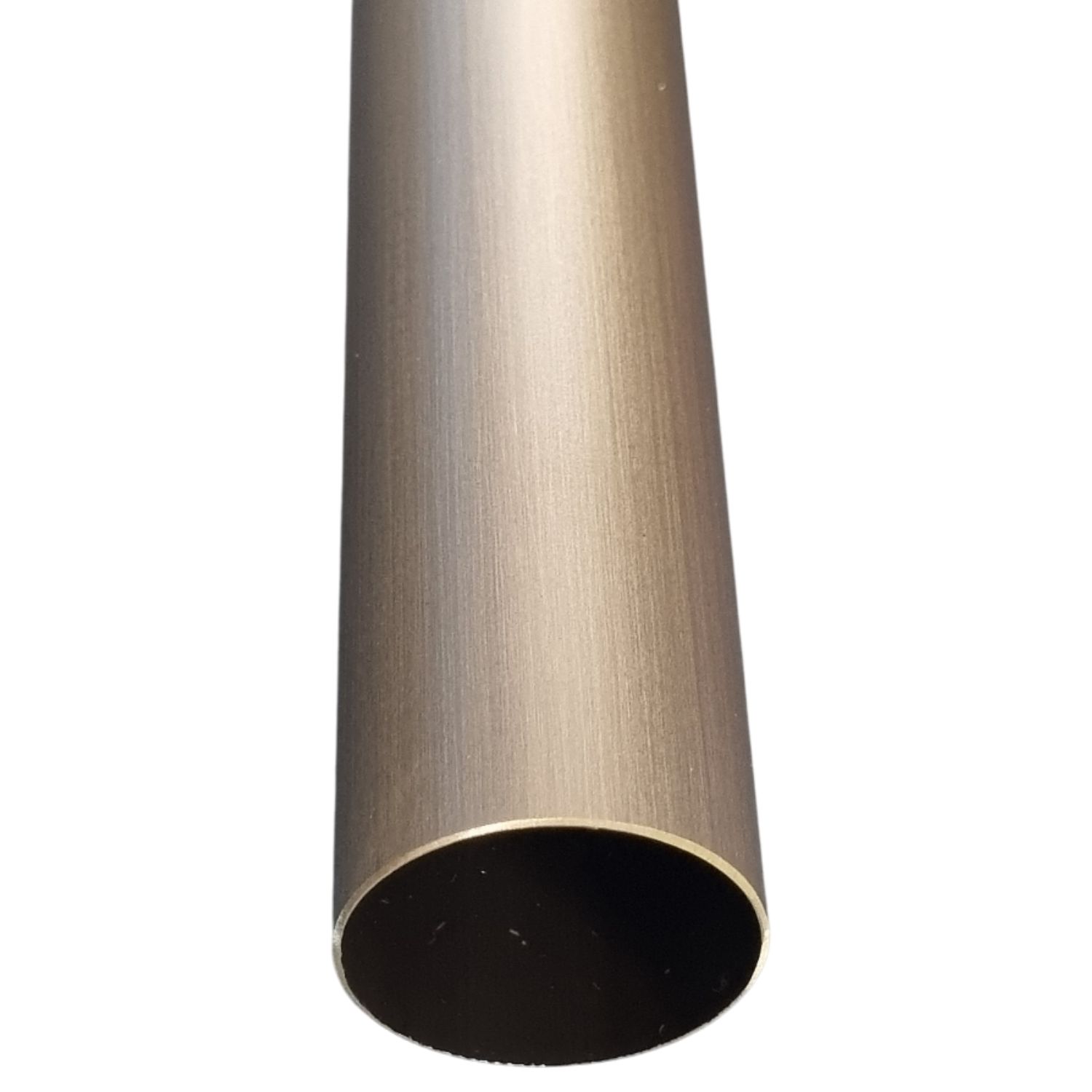 Gardinenstange Messing brüniert 40 mm Ø Pinienzapfen Gardinenstange Messing brüniert 40 mm Ø Pinienzapfen