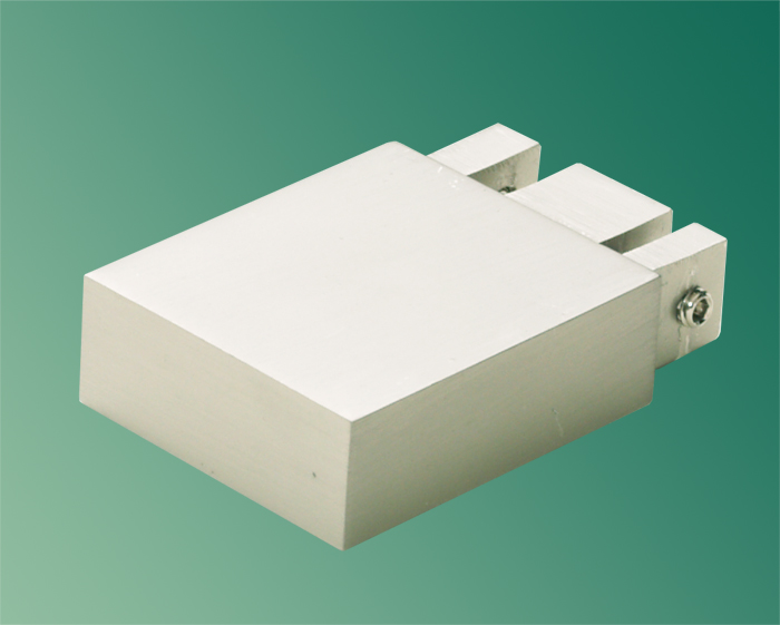 2273_0 Endstück Tereza Aluminium Edelstahldesign