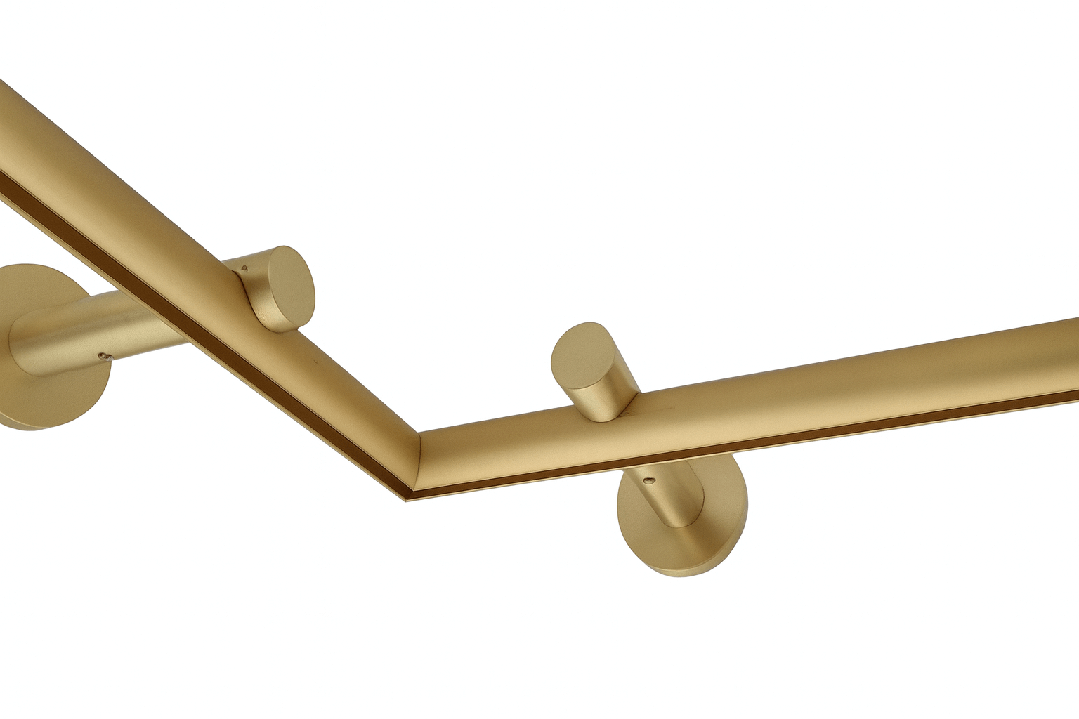 Gehrungsschnitt für 20 mm Innenlaufsysteme Gehrungsschnitt für 20 mm Innenlaufsysteme