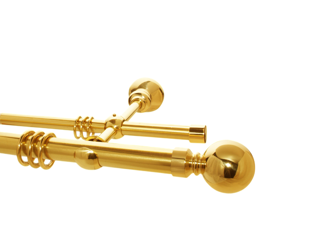 Gardinenstange Messing 30-20 mm Modell Jaroslav