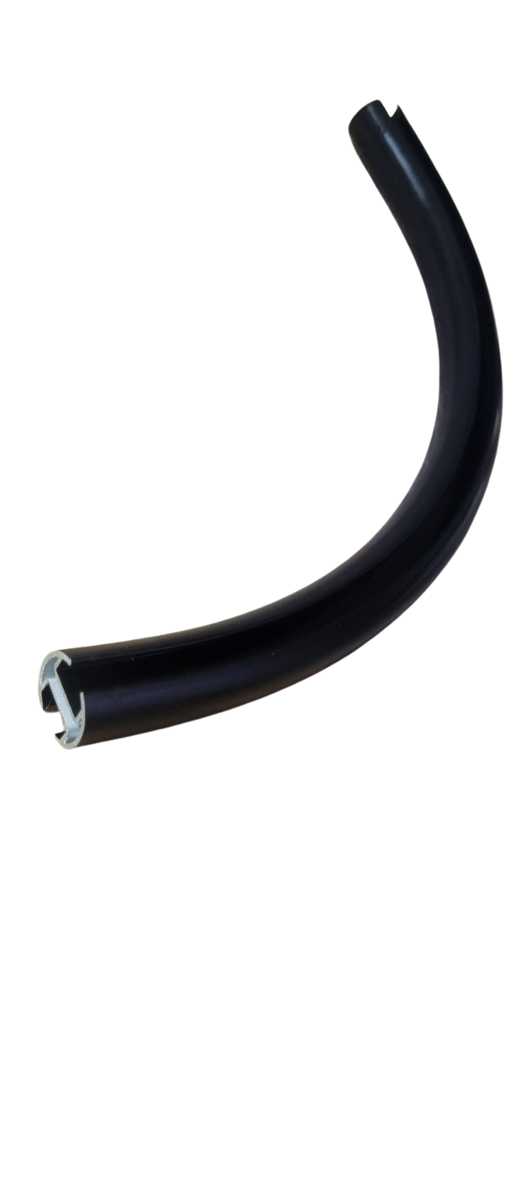 Bogen für Gardinenstange 20 mm Innenlaufsystem schwarz 