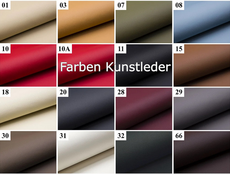 Farben-KunstledernUzAdCIPIubZB Kunstleder Farben