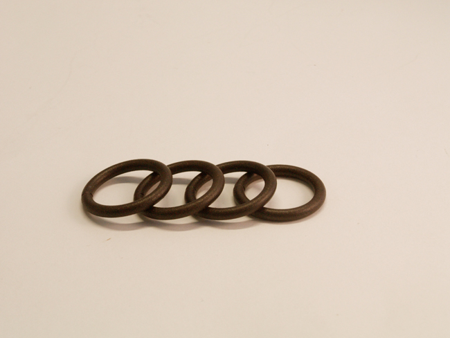 Gardinenringe Rost 20 mm incl. Gleiteinlage