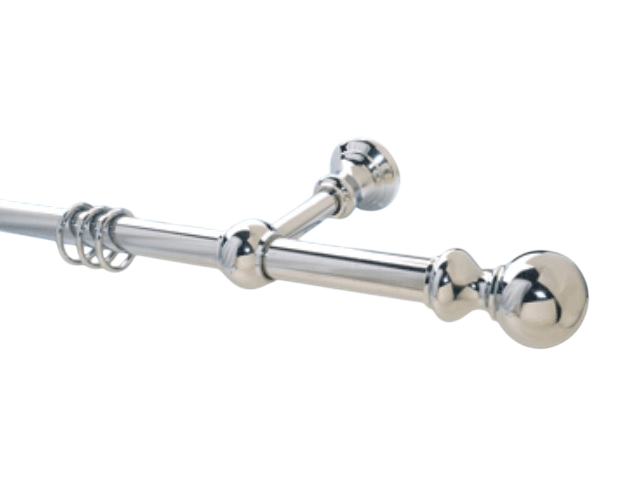 Gardinenstange Chrom glanz 20 mm Modell Woldemar