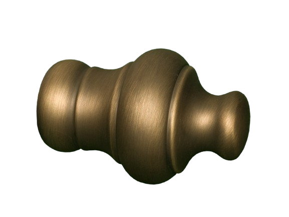 Endstück Messing bronziert Modell Joseph für 28mm Rohr Endstück Messing bronziert Modell Joseph für 28mm Rohr