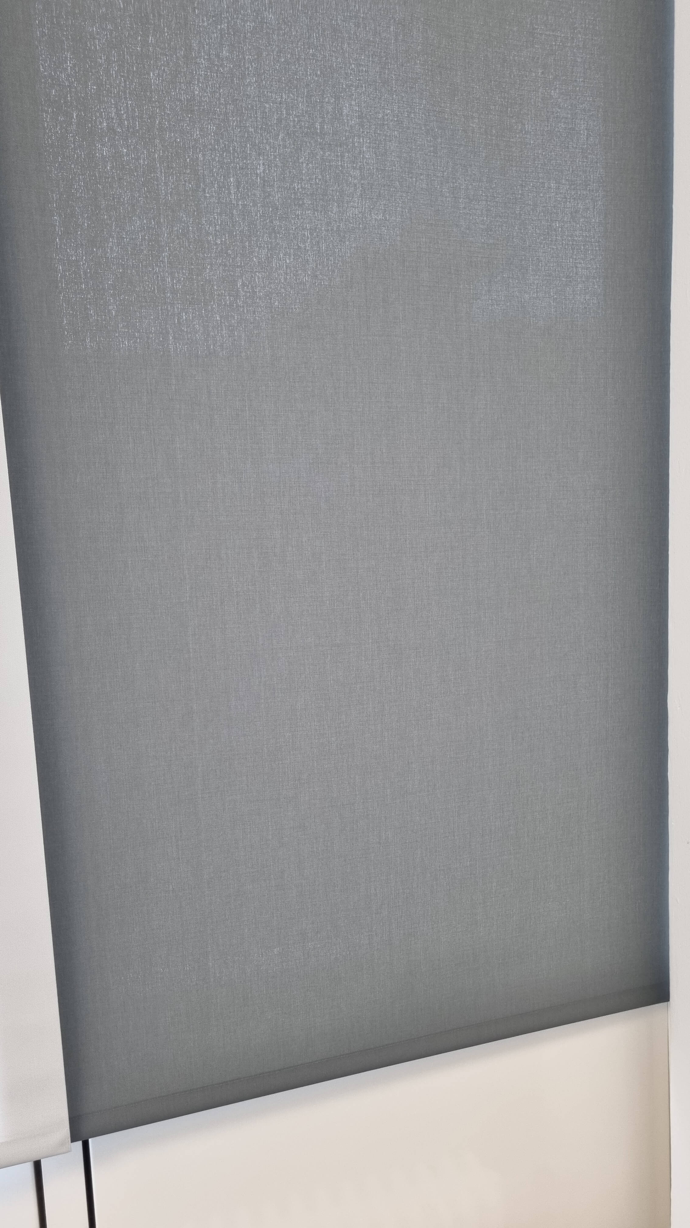 Flächenvorhang edel nach Maß in screen dunkelgrau