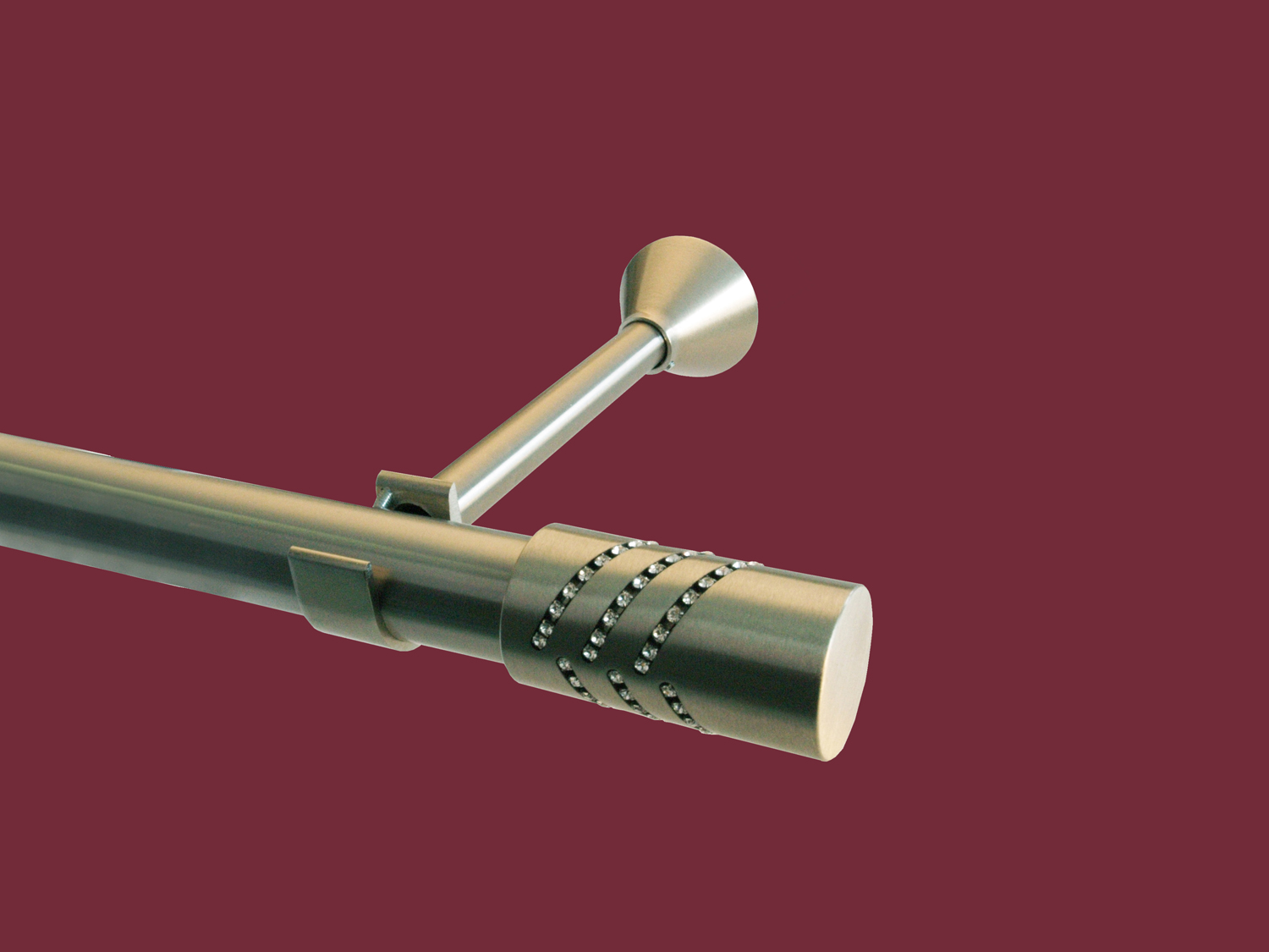 910_0 Gardinenstange Swarovski 30 mm Nahtanha