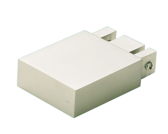 Endstück Tereza Aluminium Edelstahldesign