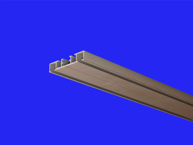 291_0 Gardinenschiene silber 2 lauf Modell 540