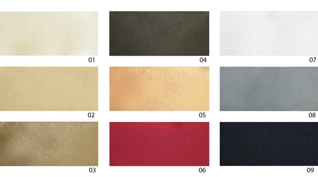 2180_1 Verdunkelungsvorhang Dimout Vorhang nach Maß Konzil bis 270cm Farbpalette