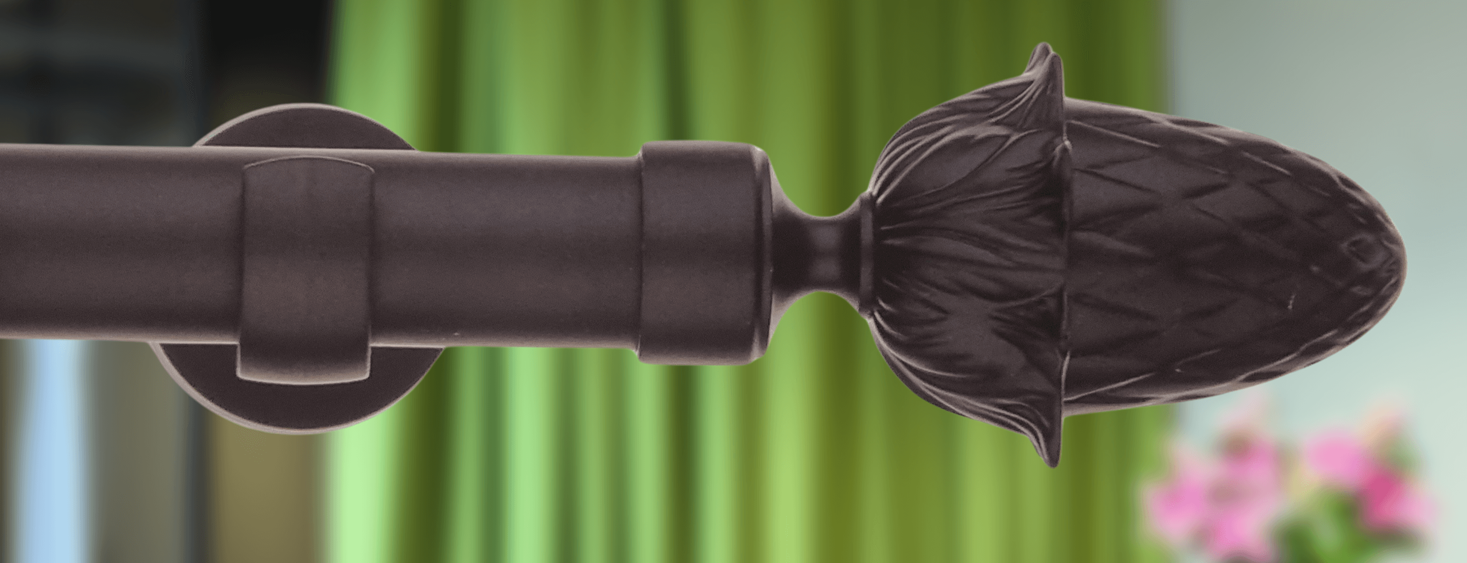 Gardinenstange-Eisen-schwarz-30-mm-PinieiwaMVCuuICjbT Gardinenstange schwarz 30 mm Ø Eisen Pinie