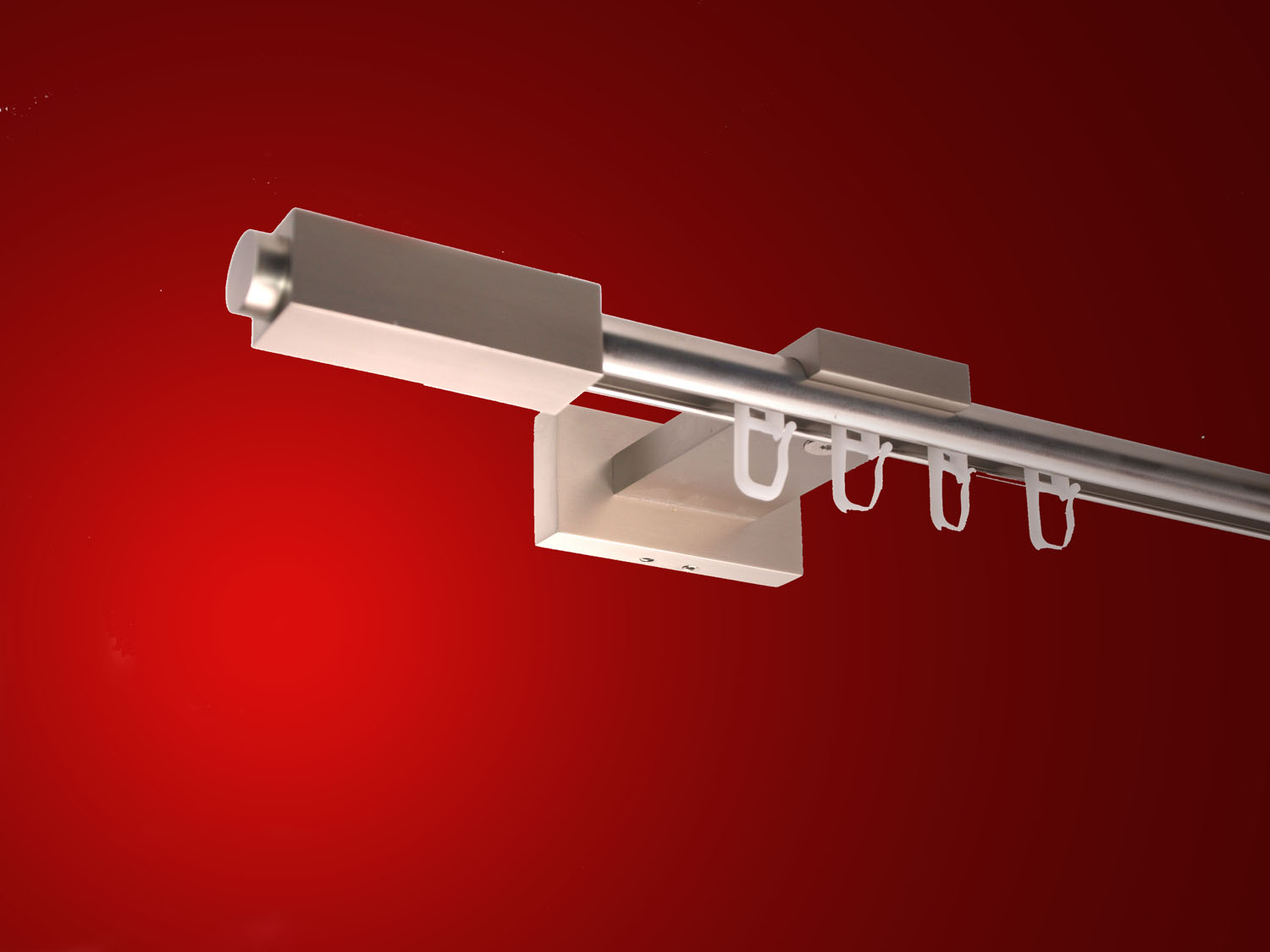 Gardinenstange eckig Innenlaufsystem modern Heaven