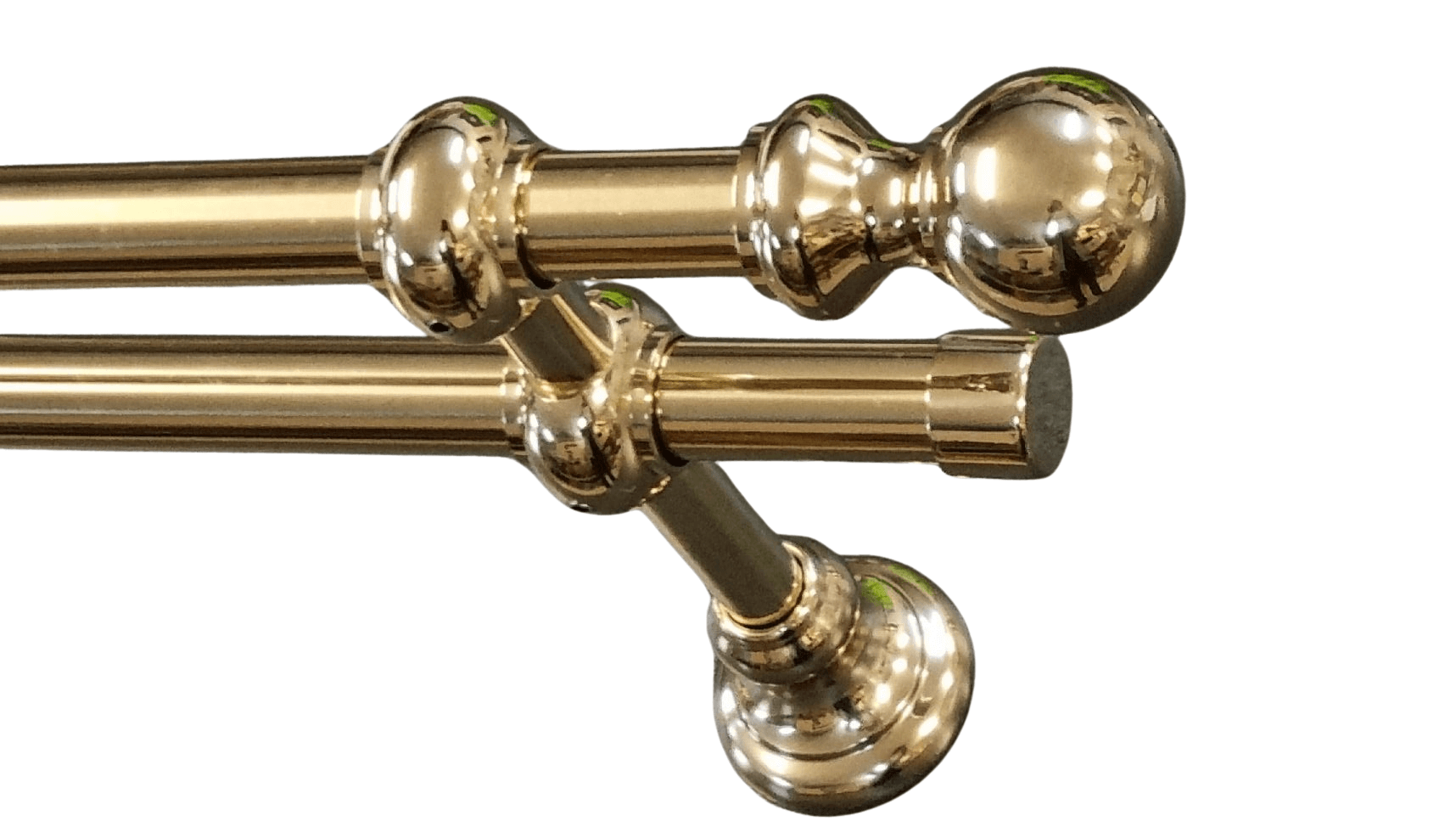 Gardinenstange-Messing-glanz-20mm-doppell-Modell-Constanze Gardinenstange Messing glanz 20mm doppell. Modell-Constanze