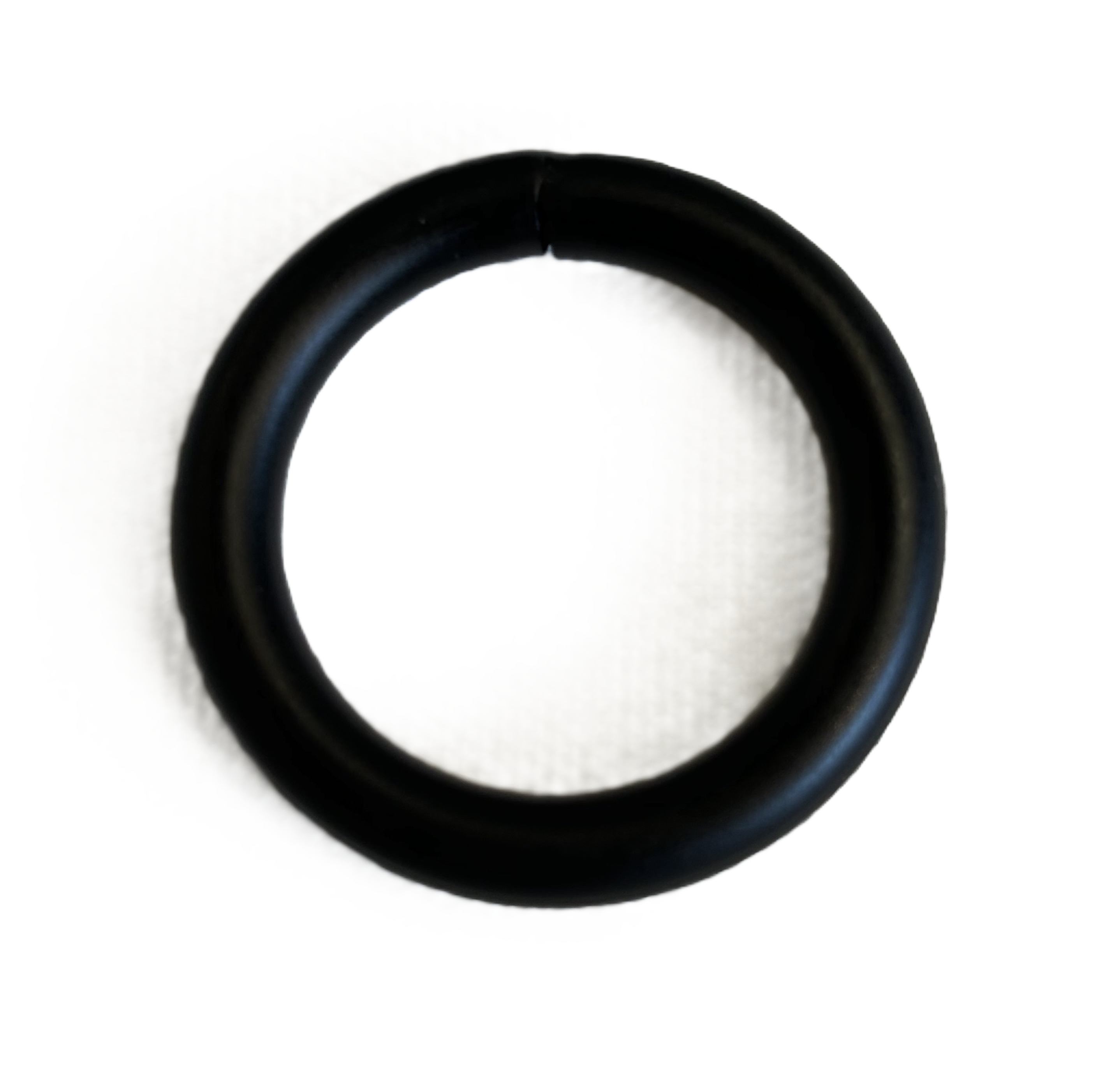 Ring-Eisen-mit-Faltenlegehaken-schwarz-matt-fur-16mm-Stangen Gardinenringe schwarz fuer 16mm Stangen incl. Faltenlegehaken