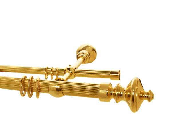 Gardinenstange Messing 30-20mm Modell Michael Gardinenstange Messing 30-20mm Modell Michael