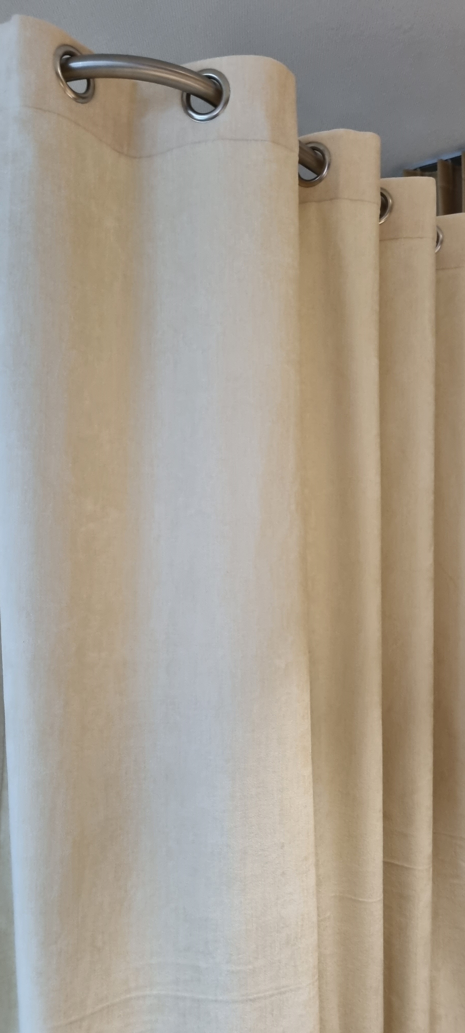 Thermo-Vorhang-Kalteschutzvorhang-Modell-Optimat-creme-1 Thermo Vorhang Kälteschutzvorhang Thermo Chenille creme