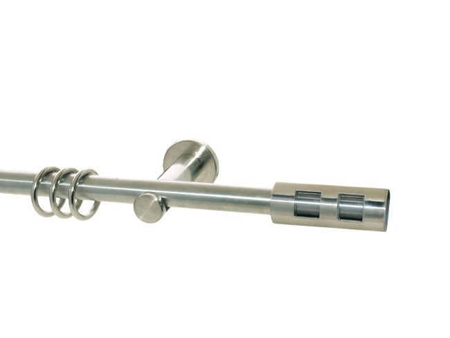 Gardinenstange Nickel geb. 16 mm Pegasi Gardinenstange Nickel geb. 16 mm Pegasi