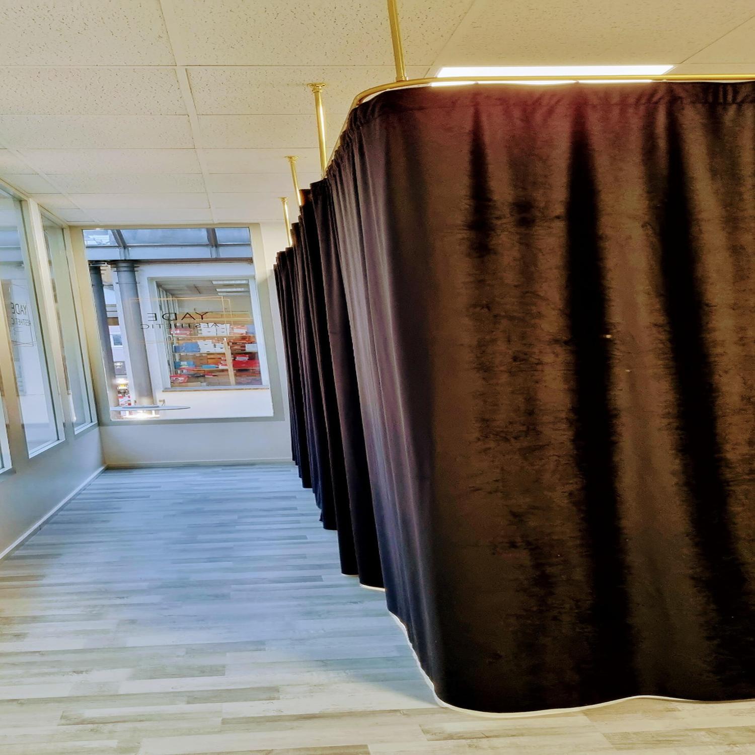 Biegung für Raumteiler, Raumtrenner