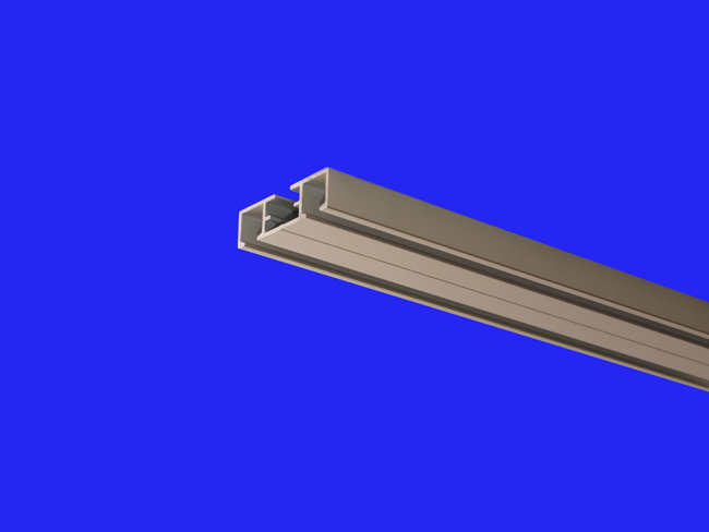 263_1 Flächenvorhangschiene /Gardinenschiene Modell 440 2 läufig