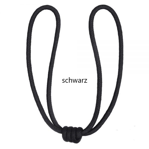schwarzjgRH1jpBJWZ7I Raffhalter mit Knoten schwarz