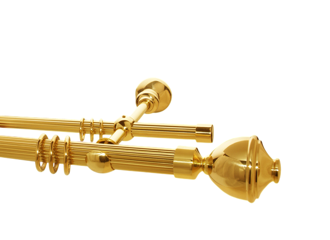 Gardinenstange Messing 30-20mm Modell Igor II