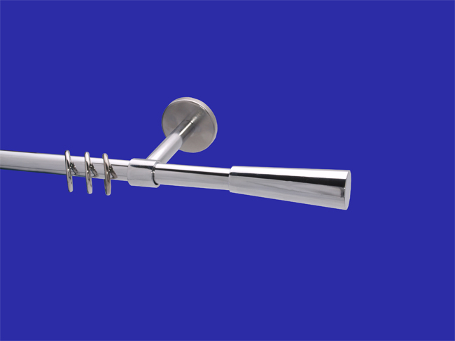 1044_0 Gardinenstange Chrom glanz 16 mm Luna