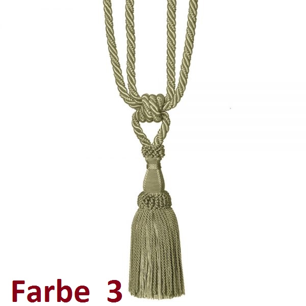 Vorhang Raffhalter mit einer großen Quaste Gildon