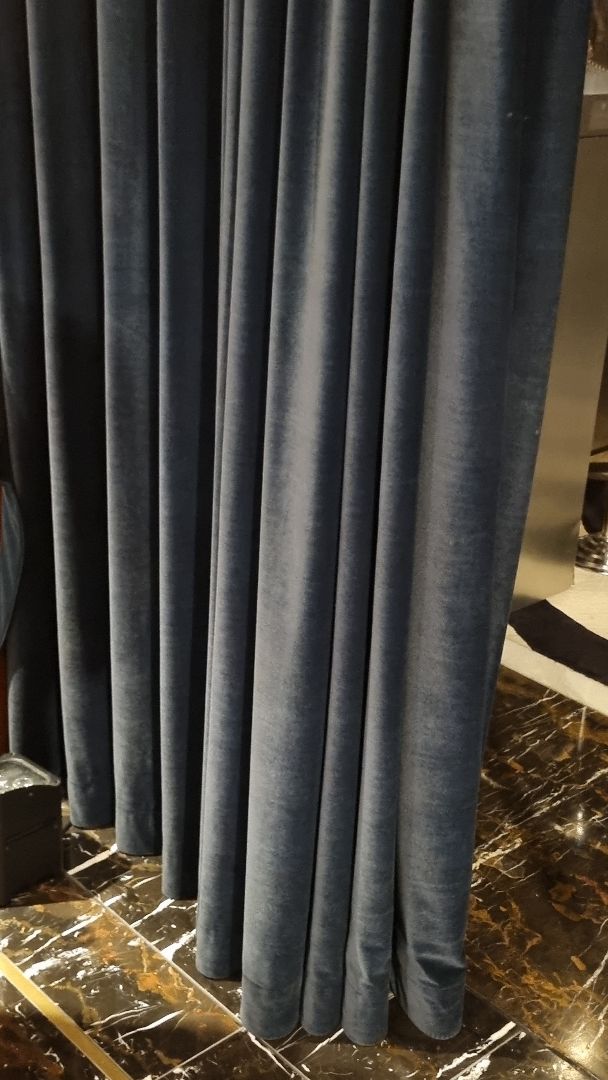 Kälteschutz Vorhang nach Maß Optimat mit Faltenband 2,45 Hoch