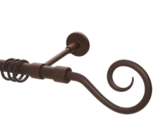 Gardinenstange Rost 20 mm Roma von Classico-Design