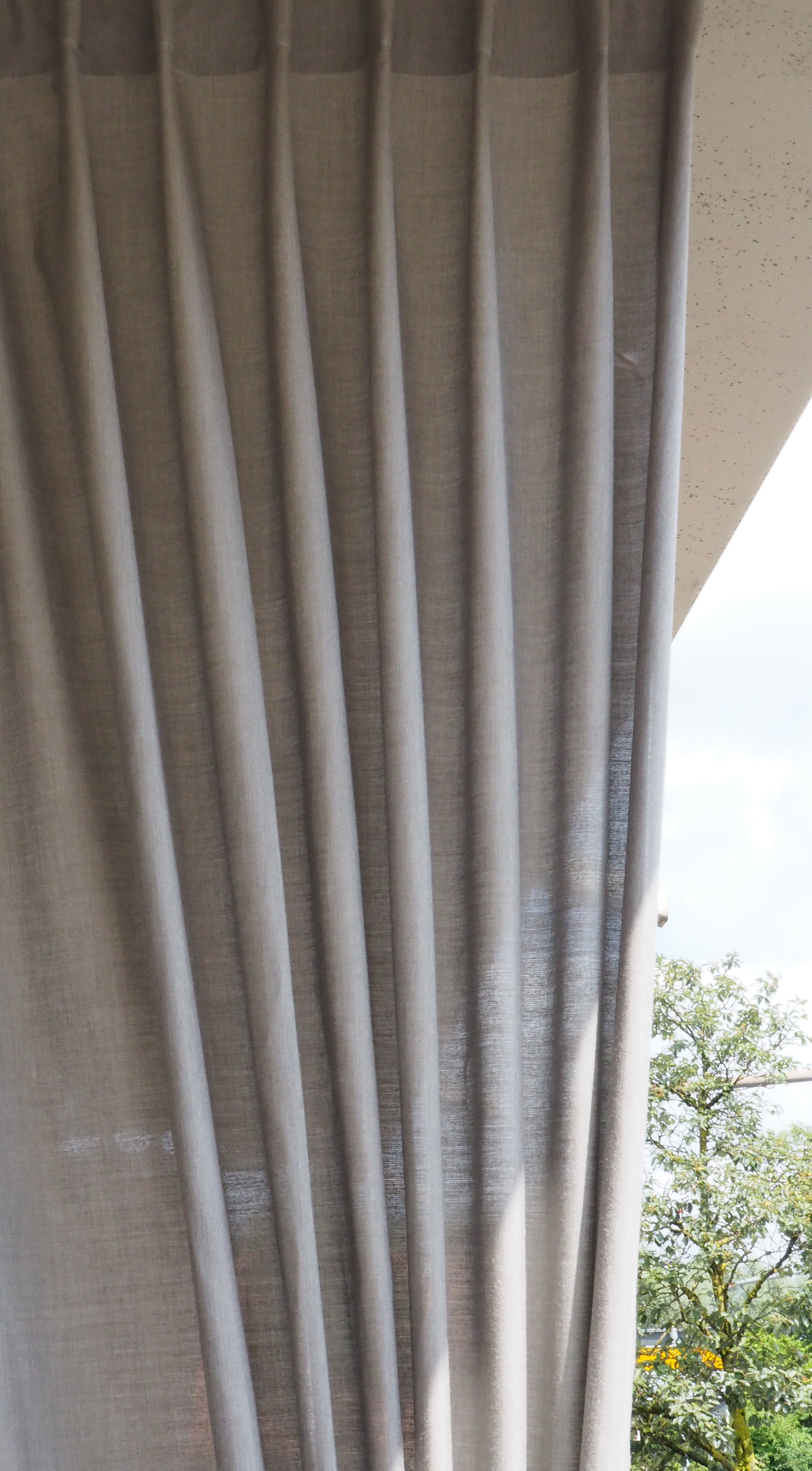 Outdoor Vorhang nach Maß bis 275 cm hoch Santorin