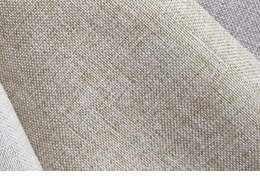 Duschvorhang incl. Ösen Leinenoptik schwere Qualität & Blickdicht 180 cm breit