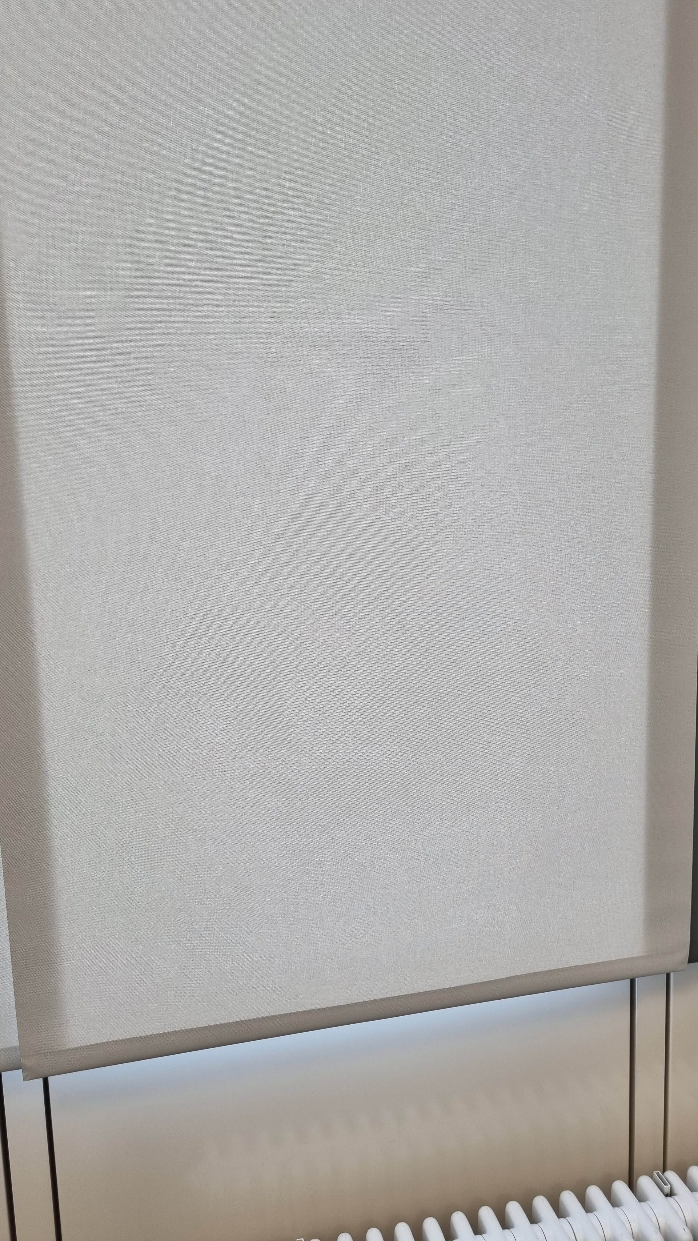  Flächenvorhang in screen hellgrau nach Maß 