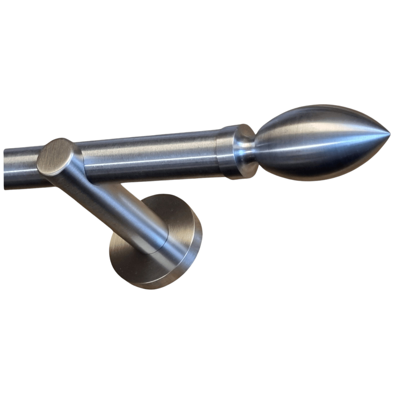 20 mm Ø Edelstahl Gardinenstange 