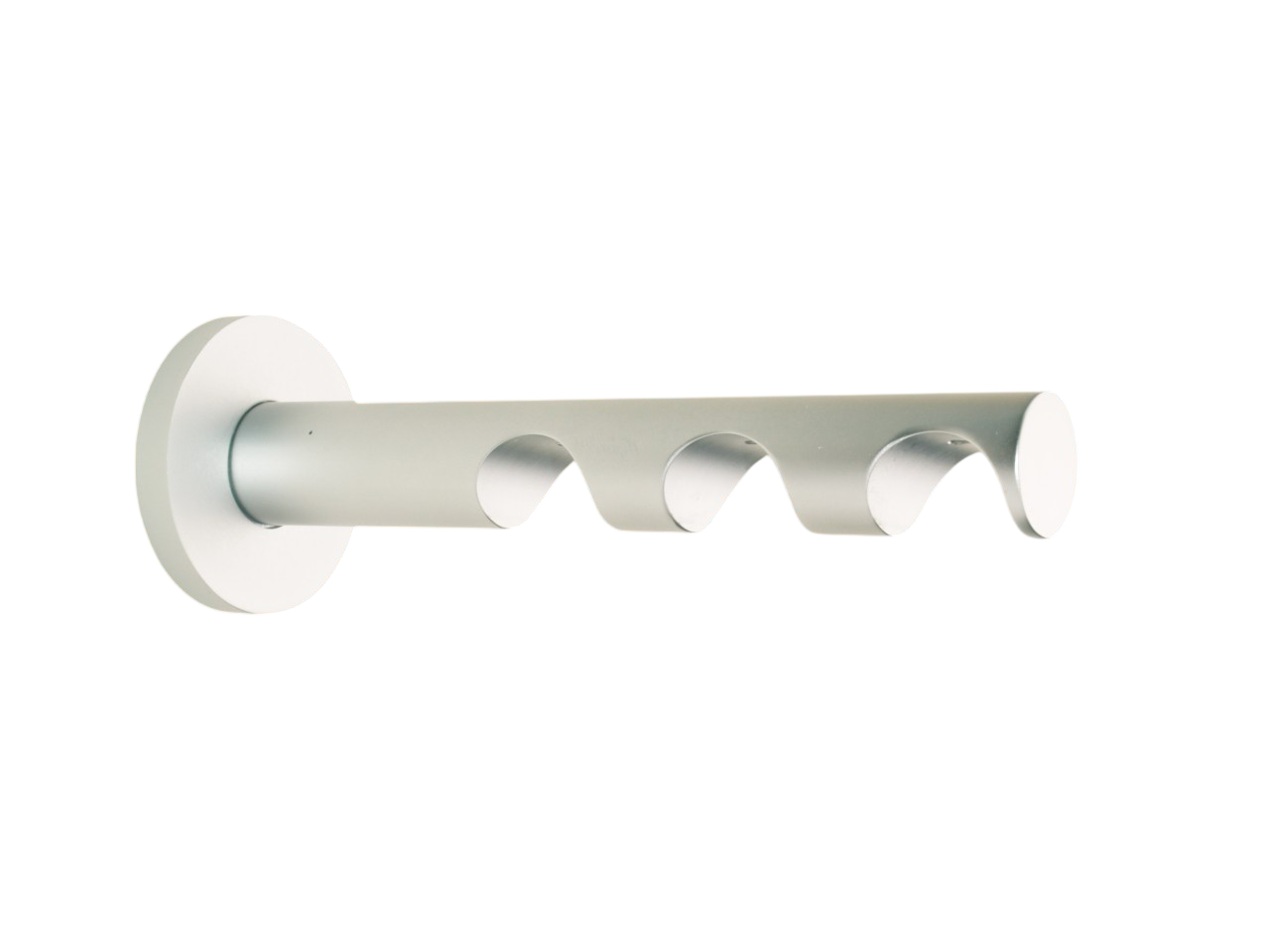 Wandträger 3 lfg für 20 mm Innenlaufprofil silber Wandträger 3 lfg für 20 mm Innenlaufprofil silber