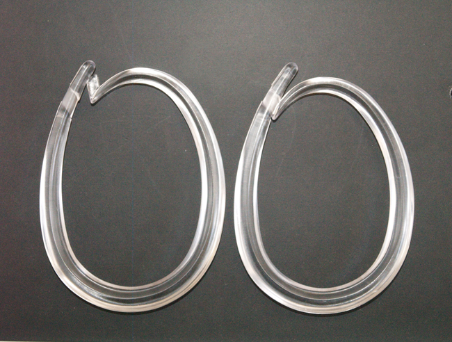 Duschvorhangringe 10 Stück im Beutel