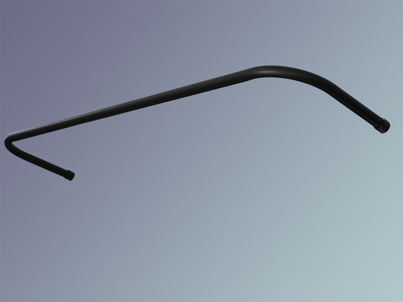 2719_2 Gardinenstange mit Bogen