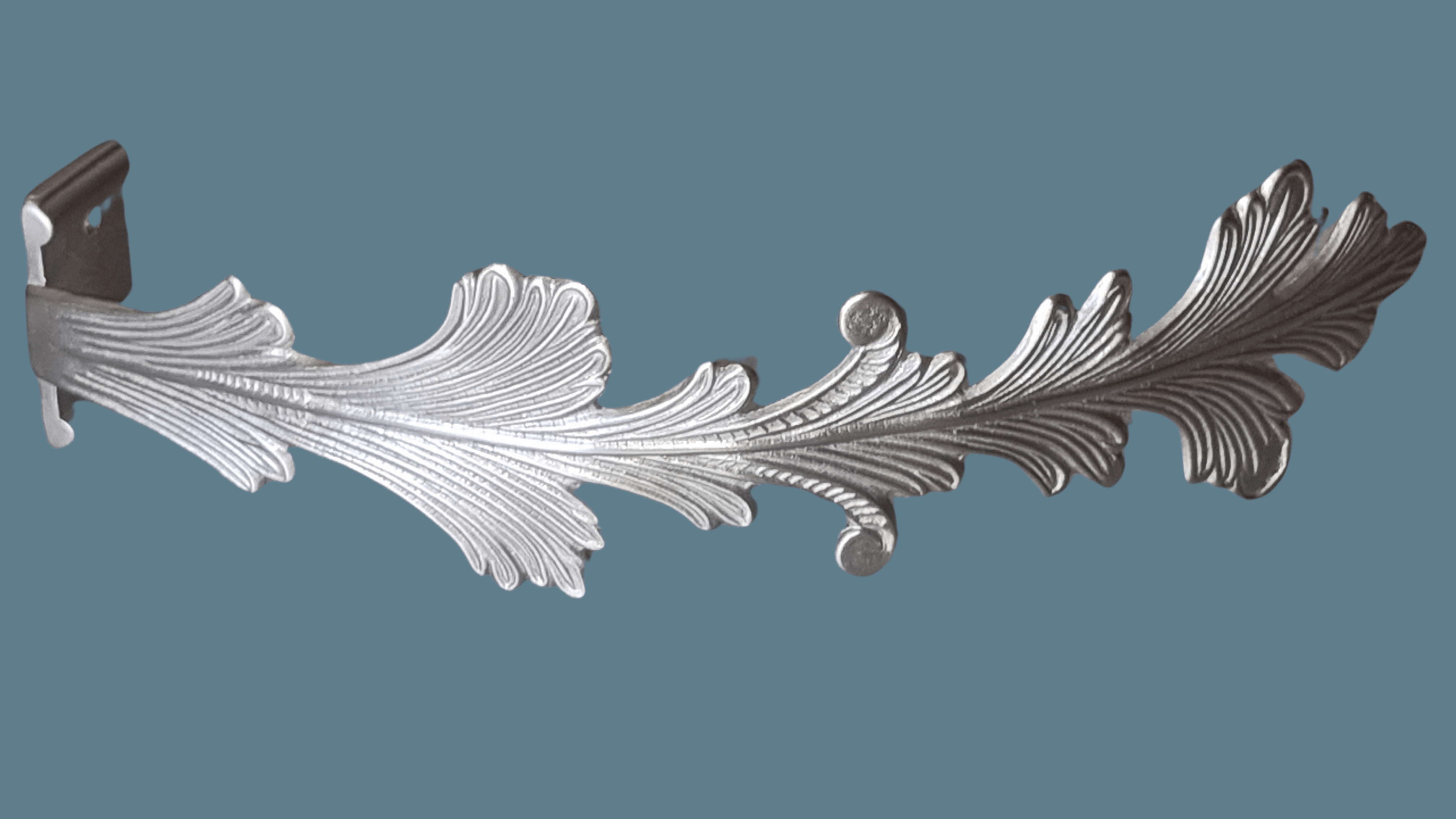 Raffhalter Nickel Matt _silber_Gerit