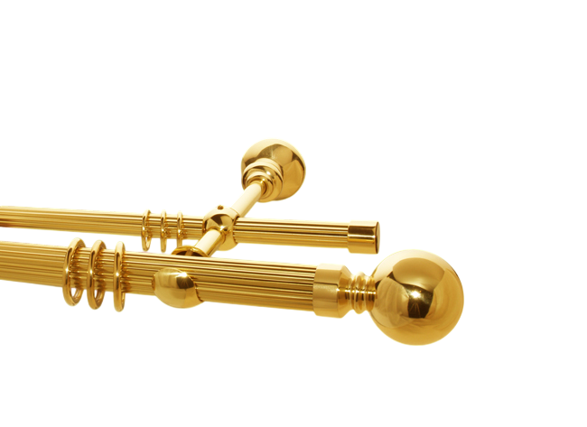 Gardinenstange Messing 30-20 mm Modell Jaroslav