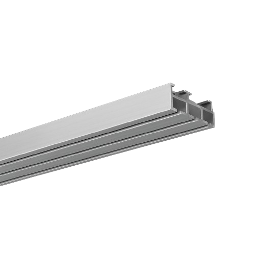 Flächenvorhangschiene Gardinenschiene Aluminium Modell 630 3lfg. Flächenvorhangschiene Gardinenschiene Aluminium Modell 630 3lfg.