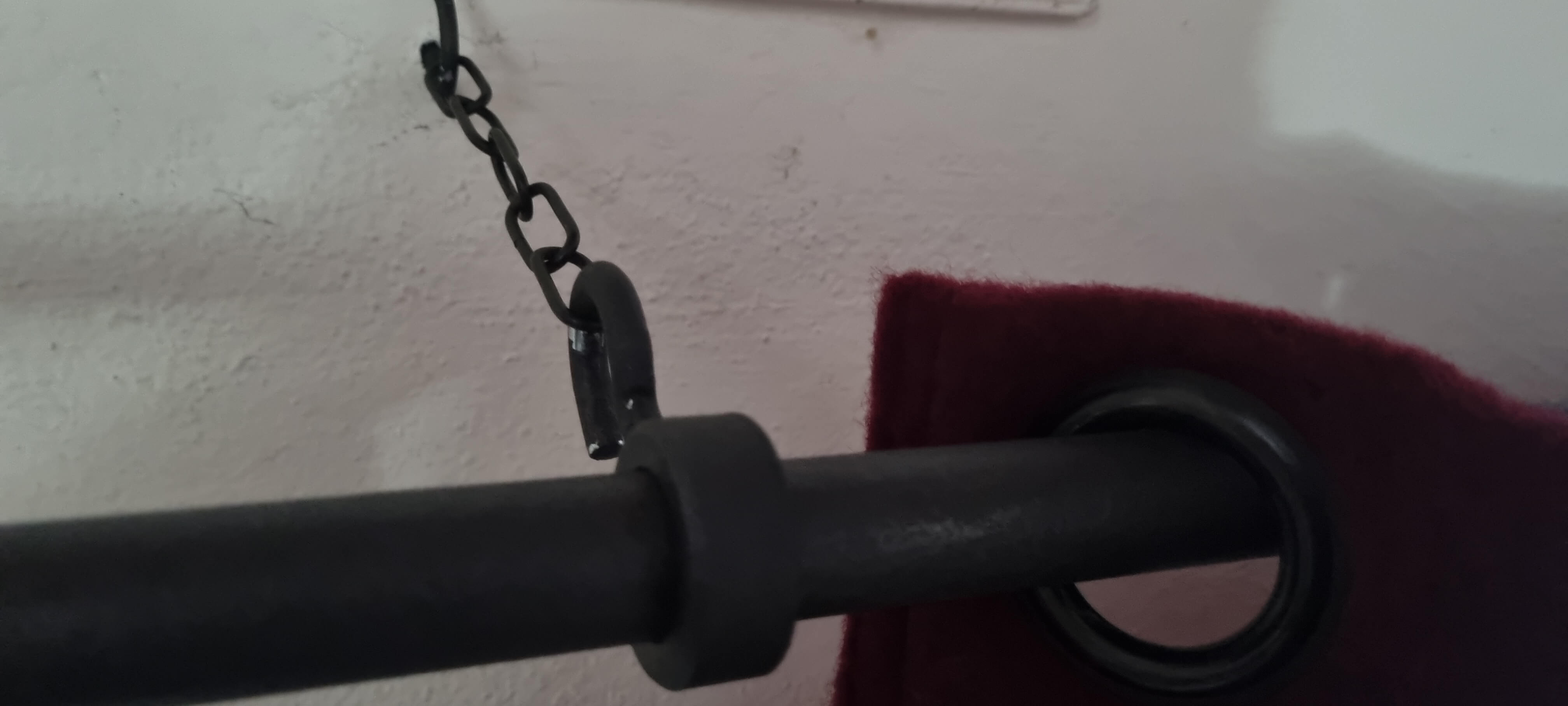 Windfangvorhang-Kälteschutzvorhangstange 25mm incl. 2 Biegungen Windfangvorhang-Kälteschutzvorhangstange 25mm incl. 2 Biegungen