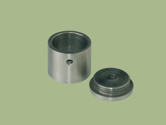 1433_0 Wandlager für 20mm Edelstahlrohre /Gardinenstangen
