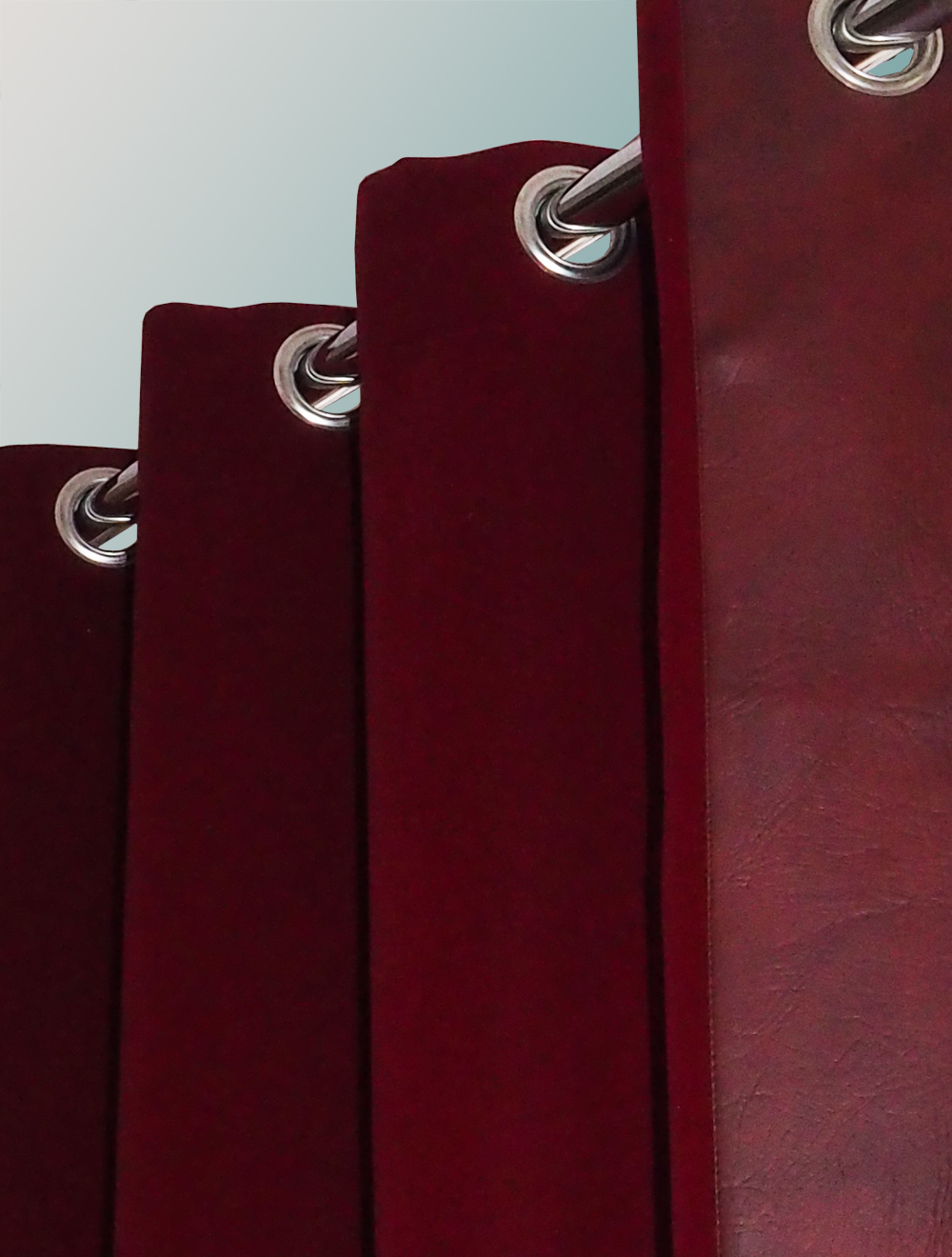 2614_0 Kälteschutz Samtvorhang incl Leder