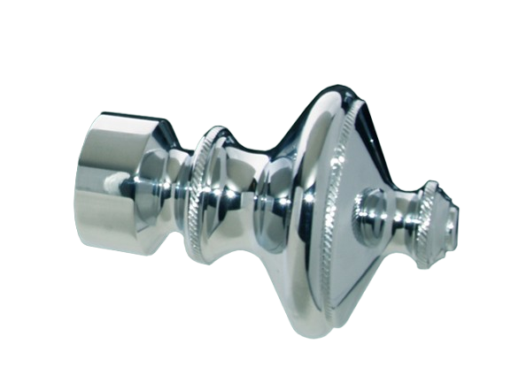 Endstück Messing verchromt für 30mmØ Modell Janszoon