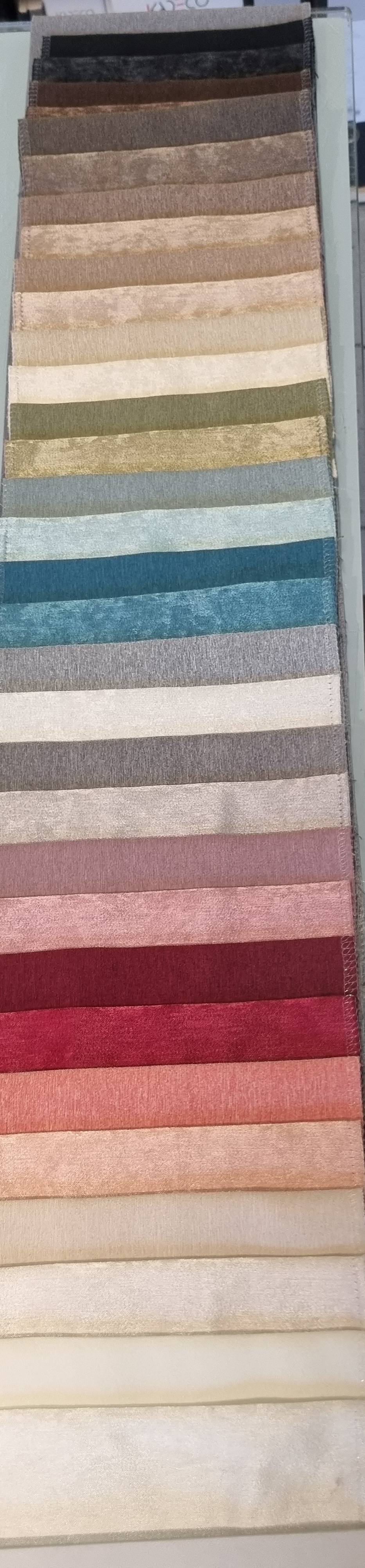 Farblasche-orginal eleganter Dekoschal Corte beidseitig verwendbar viele Farben